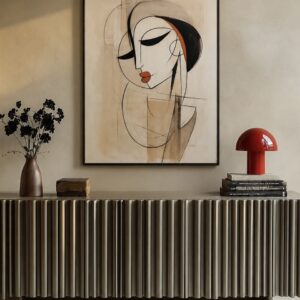 Abstrait visage