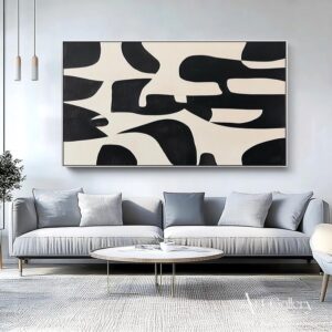 Abstrait noir