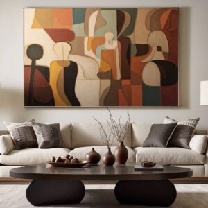 Abstrait silhouettes