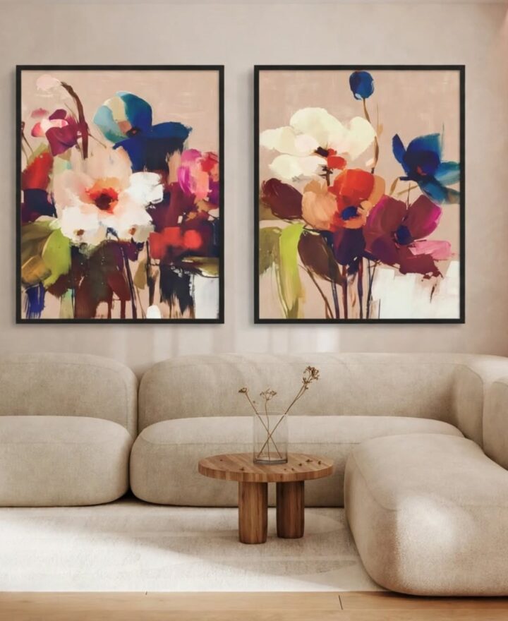 Éclat Floral tableau imprimé